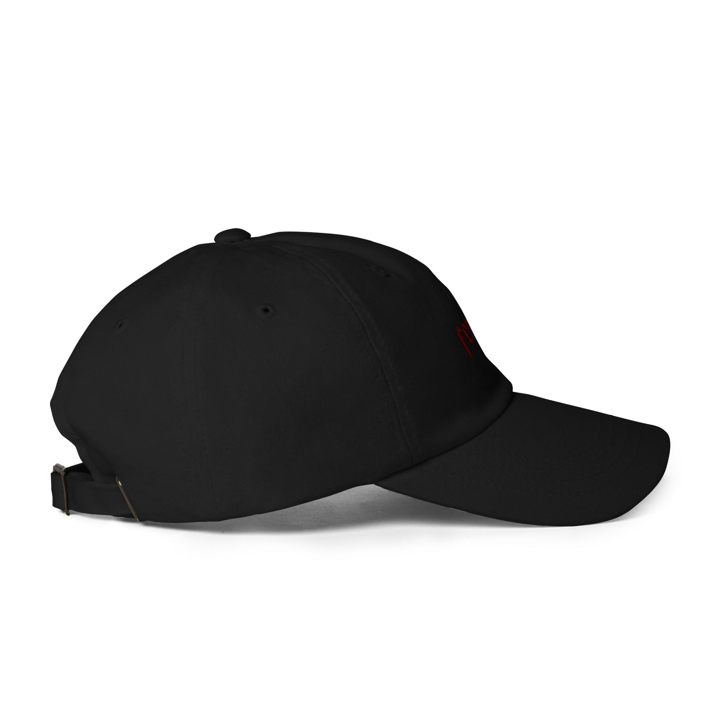 Classic Adjustable Dad hat - feral (red thread)