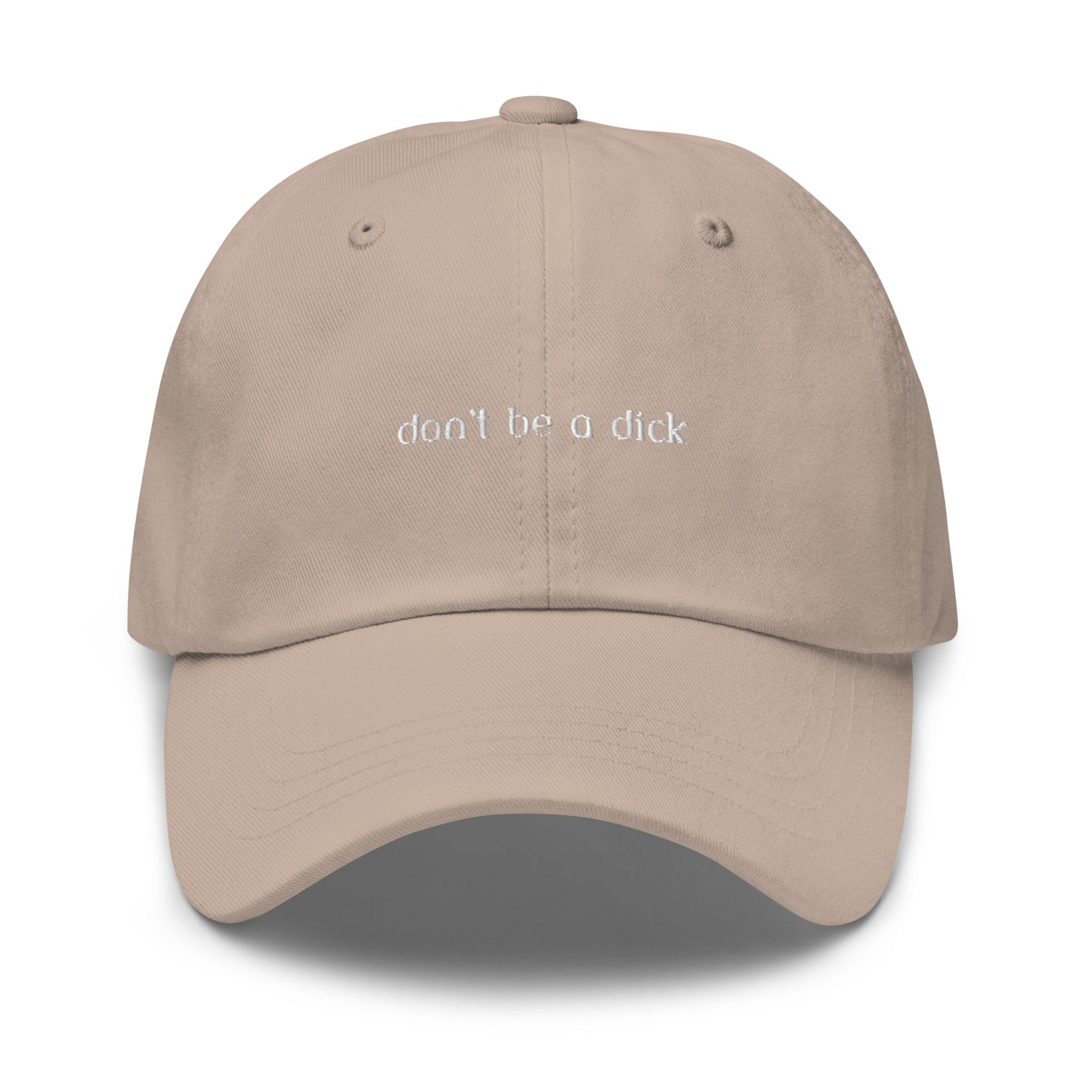 Classic Dad hat - don't be a dick