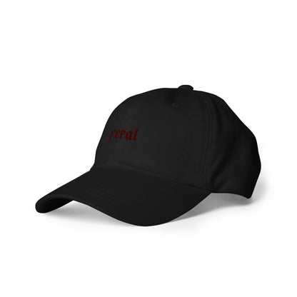 Classic Adjustable Dad hat - feral (red thread)