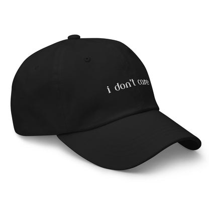 Classic Dad hat - i don't care