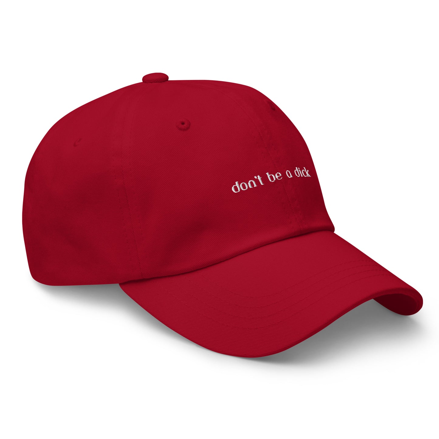 Classic Dad hat - don't be a dick