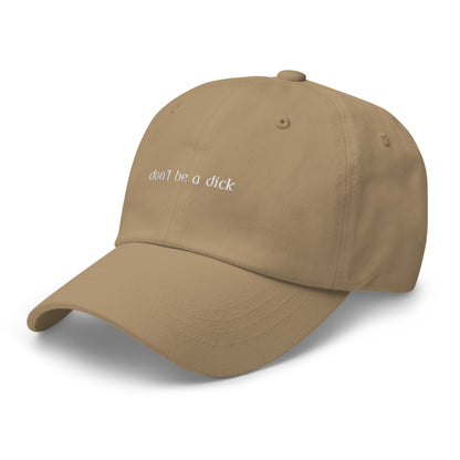 Classic Dad hat - don't be a dick