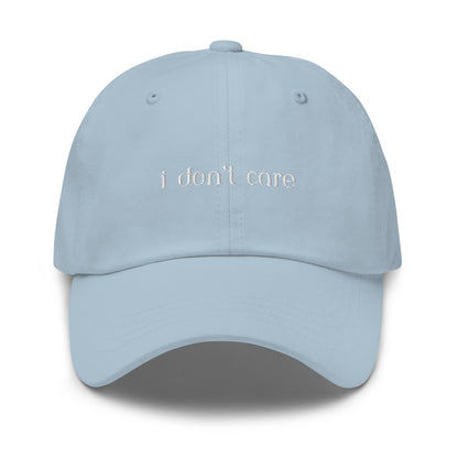 Classic Dad hat - i don't care