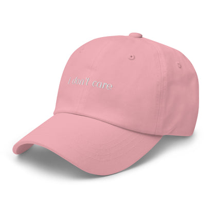 Classic Dad hat - i don't care