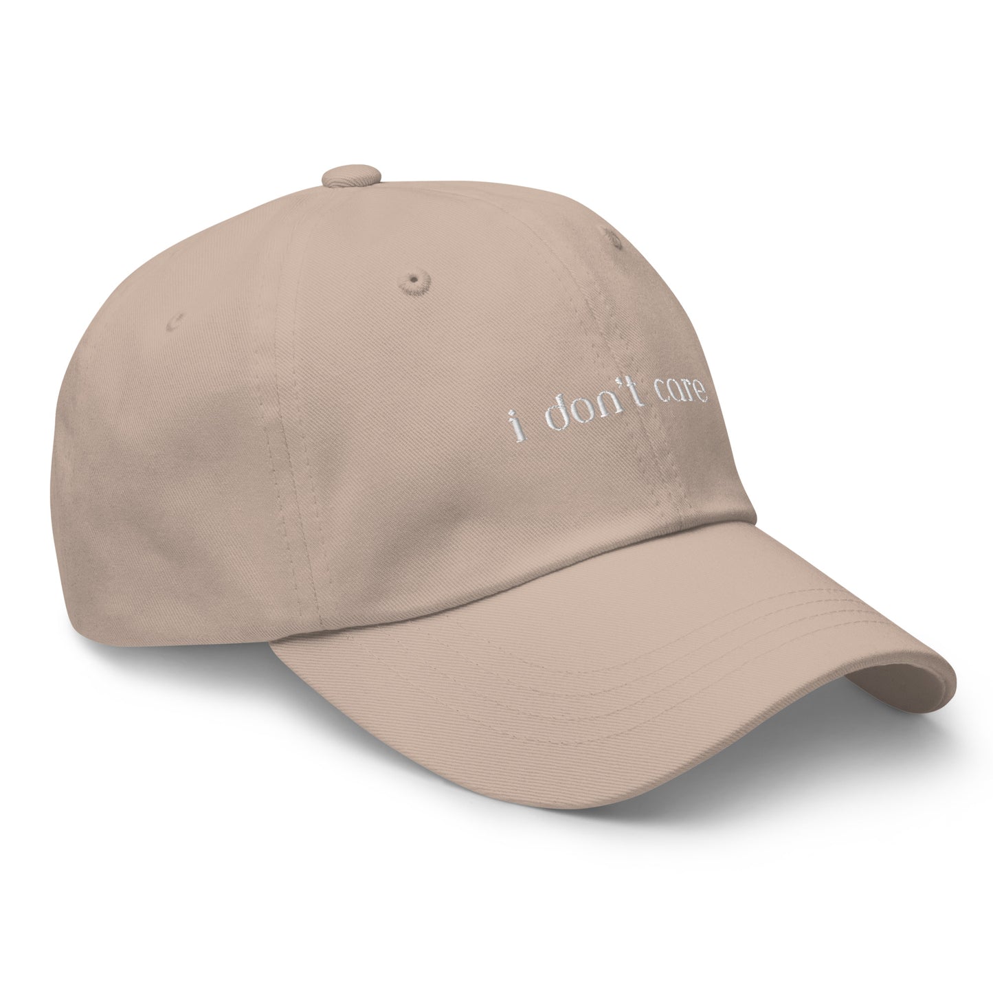 Classic Dad hat - i don't care