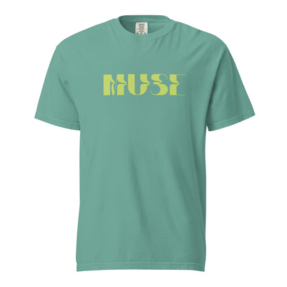 The Muse Unisex garment dyed heavyweight t-shirt - 100% cotton - Visionary Collection