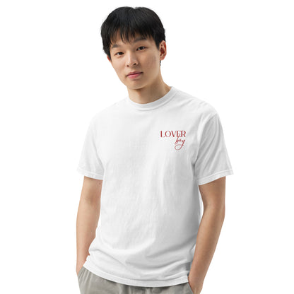 Lover Boy garment-dyed heavyweight t-shirt - 100% cotton - Lover Collection