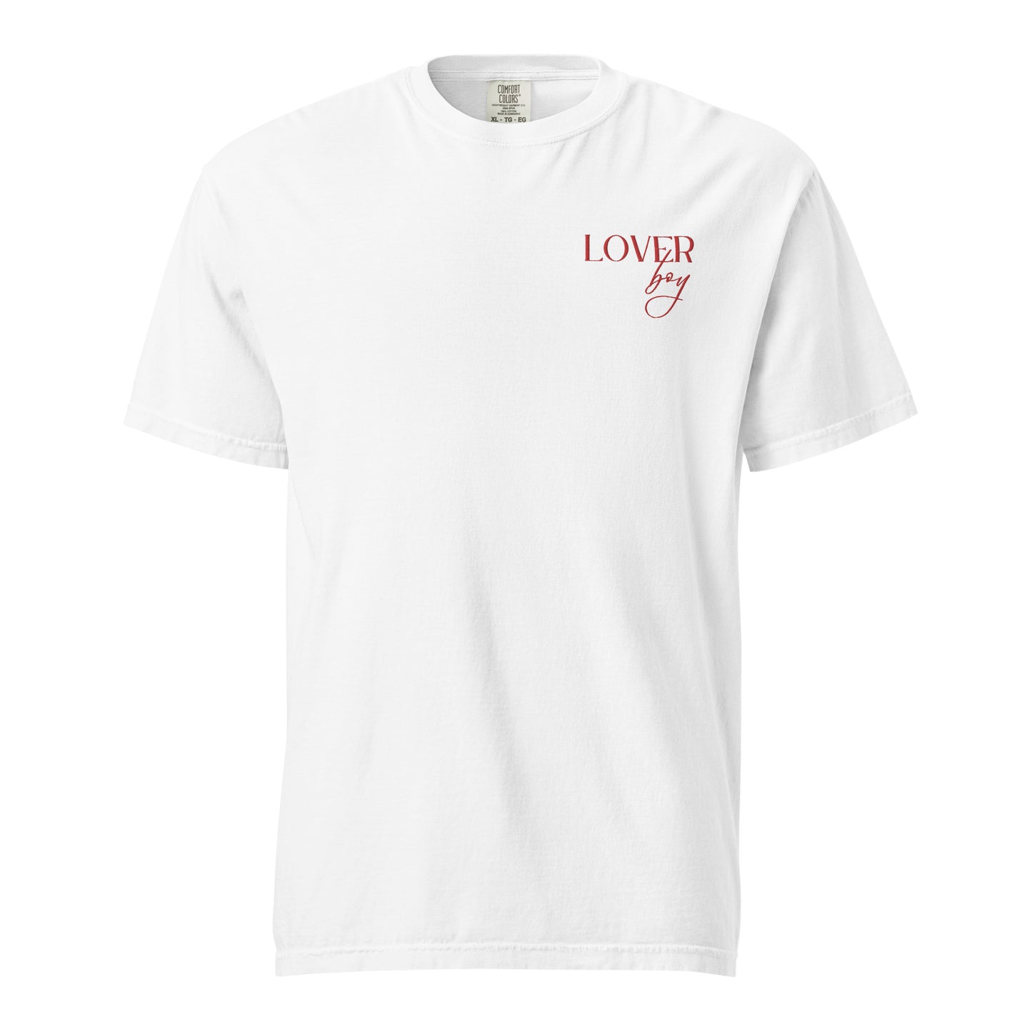 Lover Boy garment-dyed heavyweight t-shirt - 100% cotton - Lover Collection