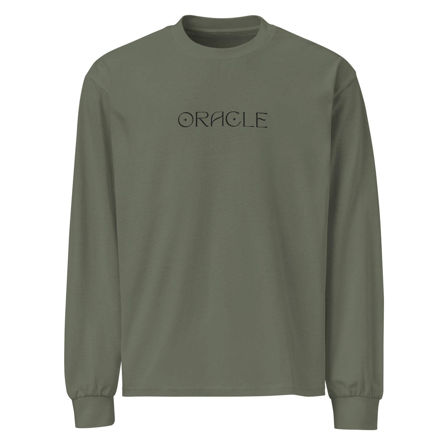 Unisex Garment-dyed Oracle heavyweight long-sleeve shirt - 100% cotton - Visionary Collection