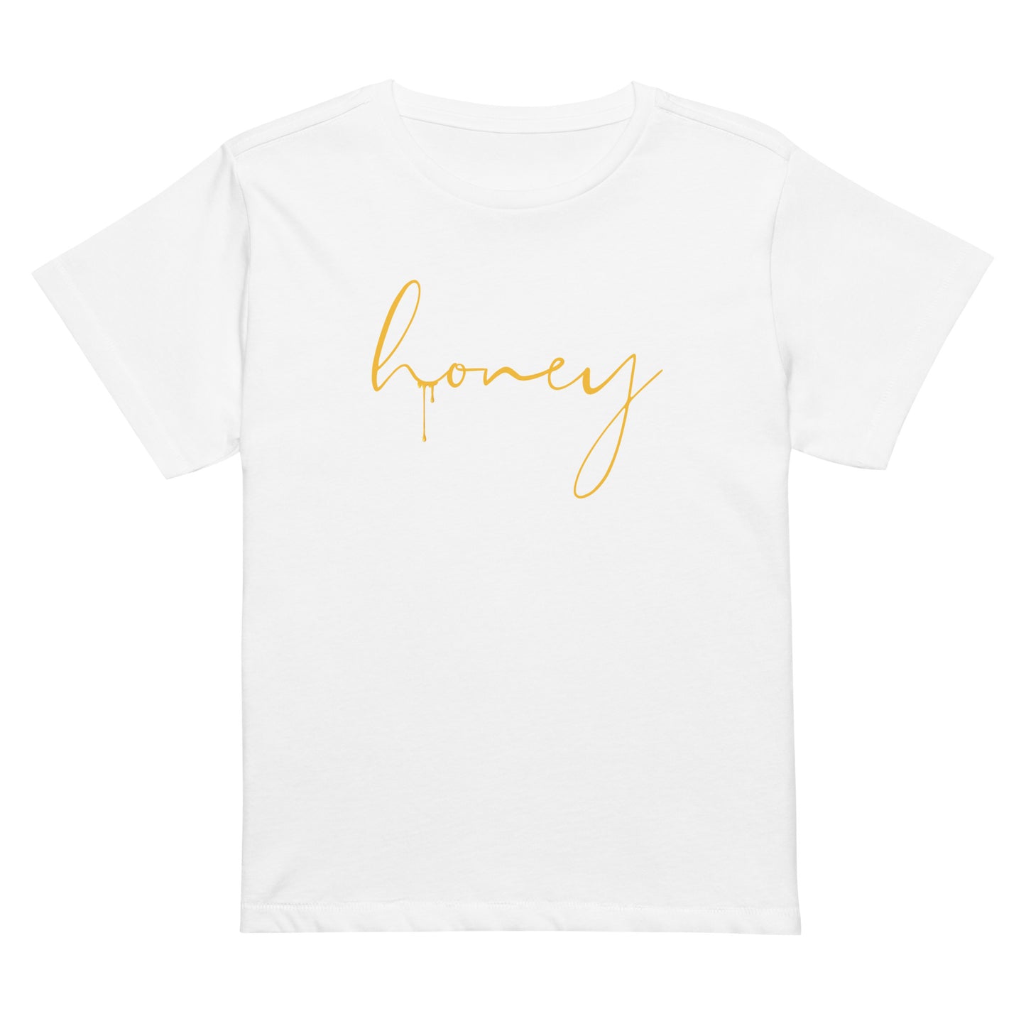 Women’s Honey Baby Doll Tee - 100% cotton and high-waisted fit - Lover Collection