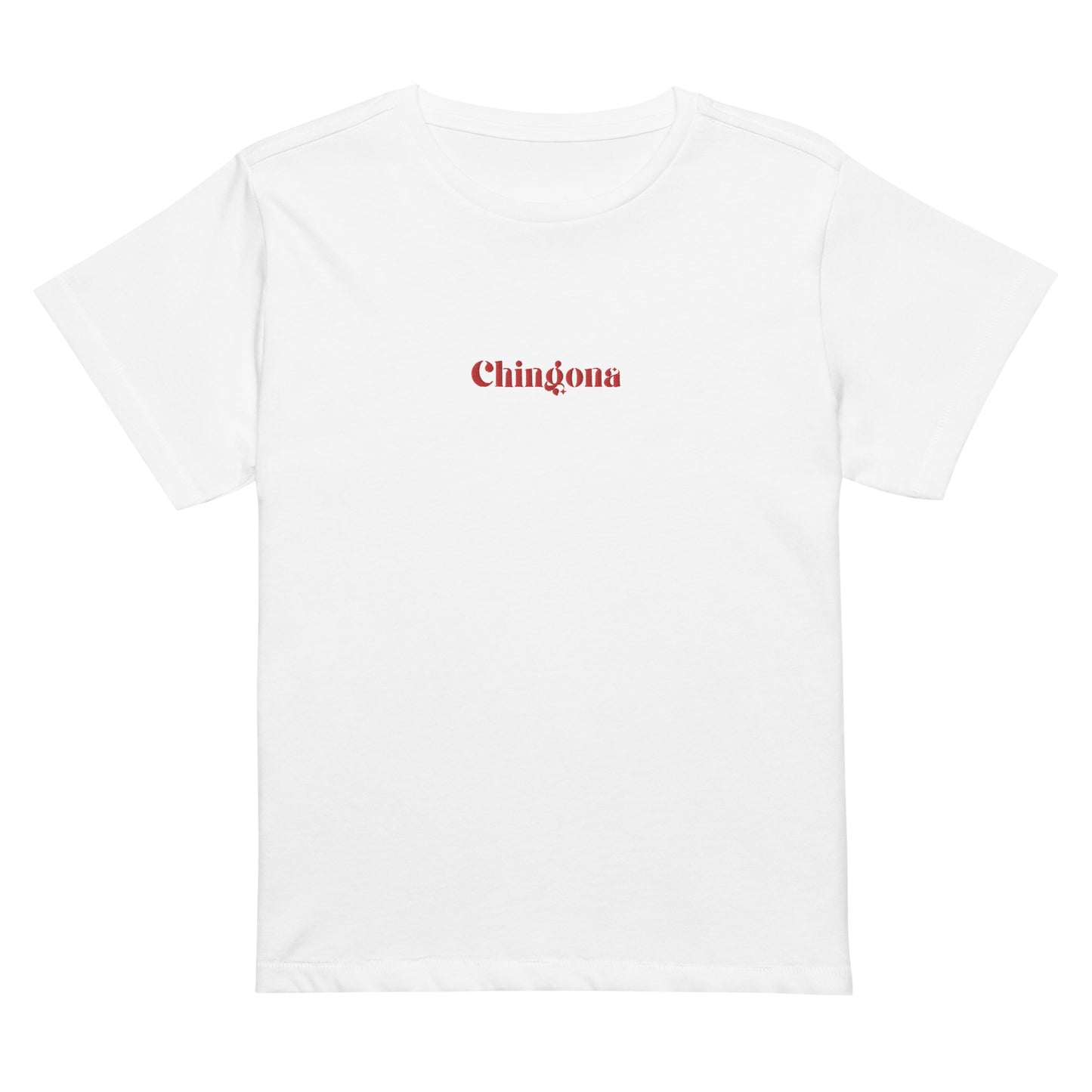 Women’s Chingona Baby Doll Tee - 100% cotton and high-waisted fit - Boss Collection